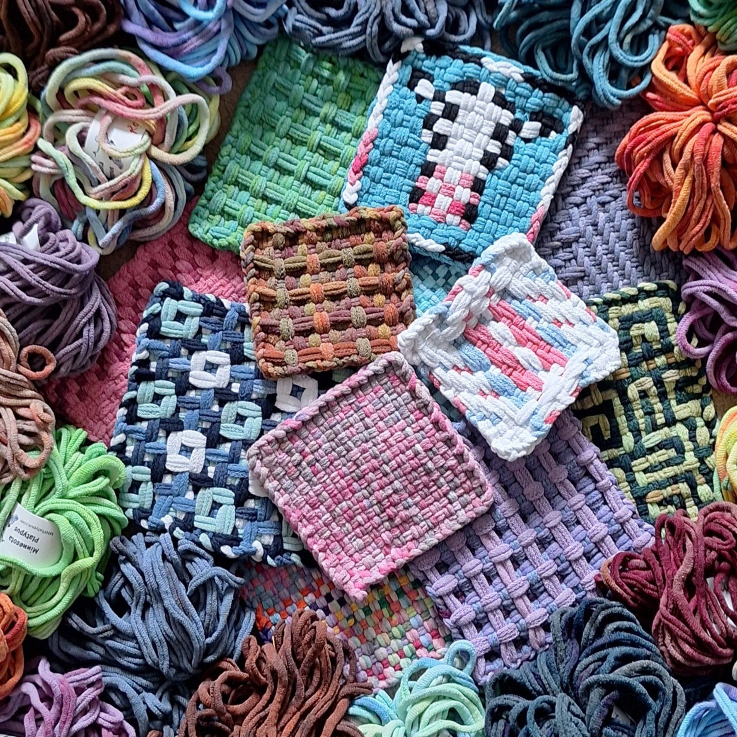 Potholder Weaving