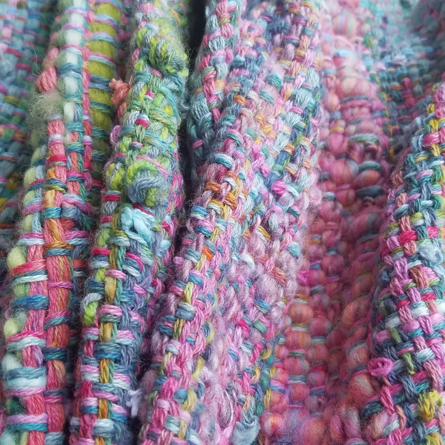 Handwoven Cowl detail by MNPlatypus
