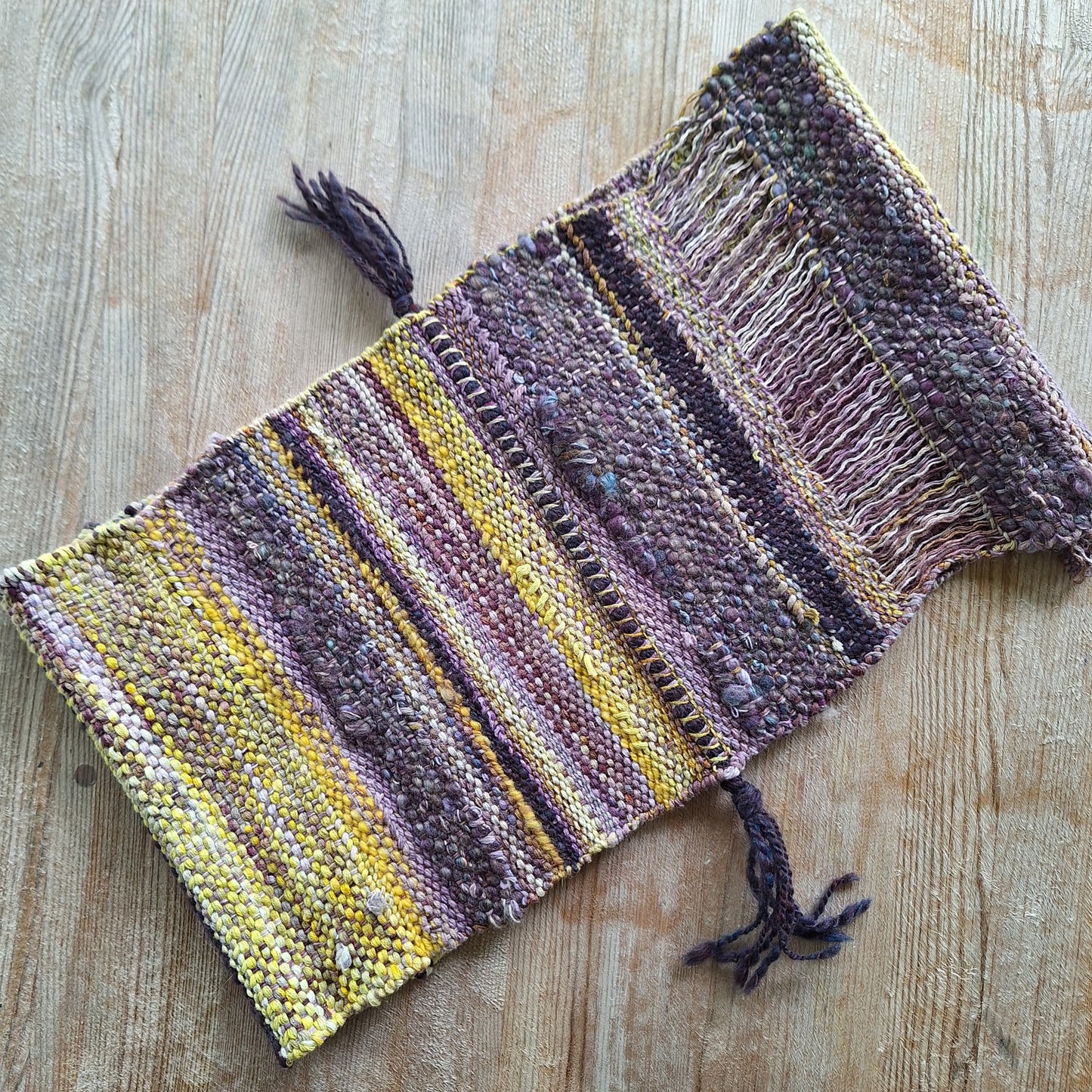 Between and Beyond handwoven art cowl by MNPlatypus