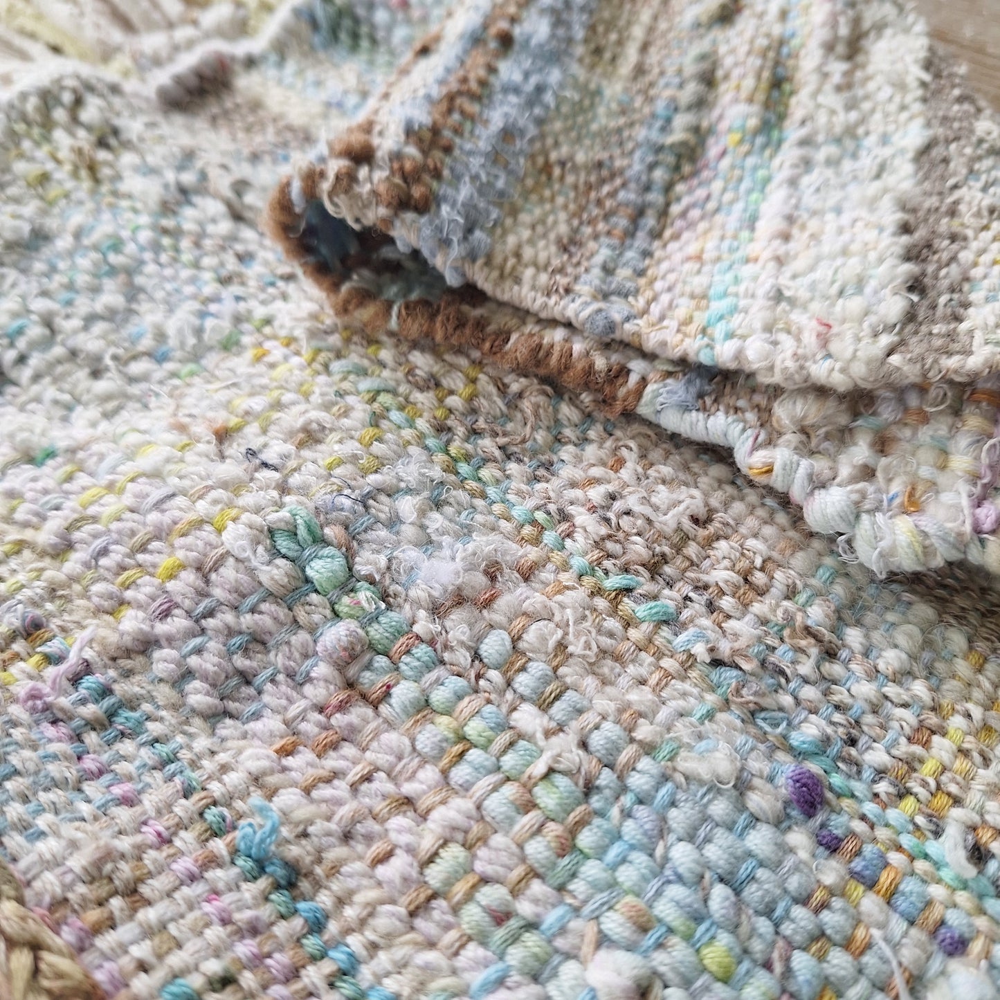 Frosty Morning Handwoven Art Cowl by MNPlatypus