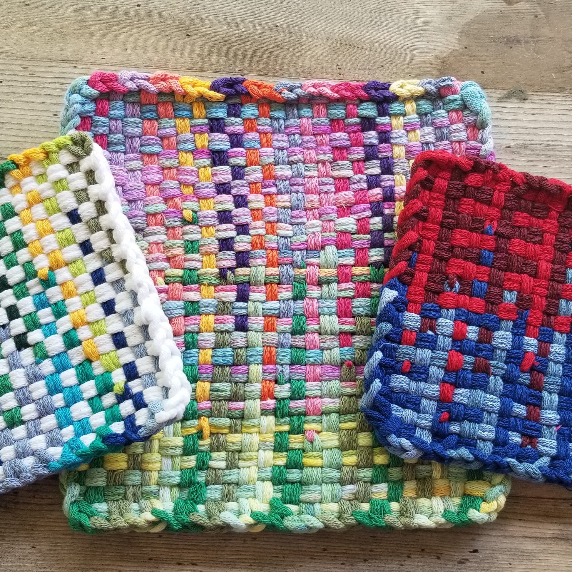 Clasped Warp Technique for potholder loom by MNPlatypus
