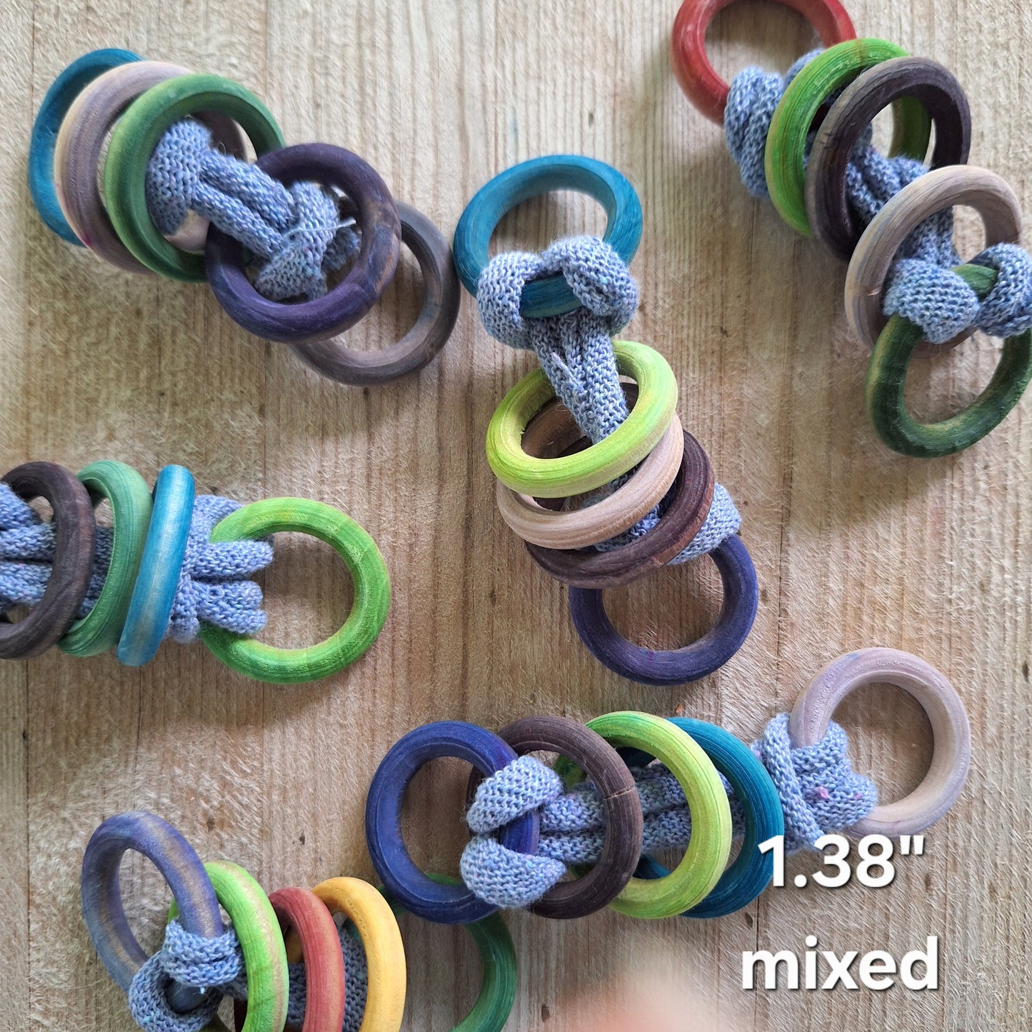 mixed color sets of potholder rings
