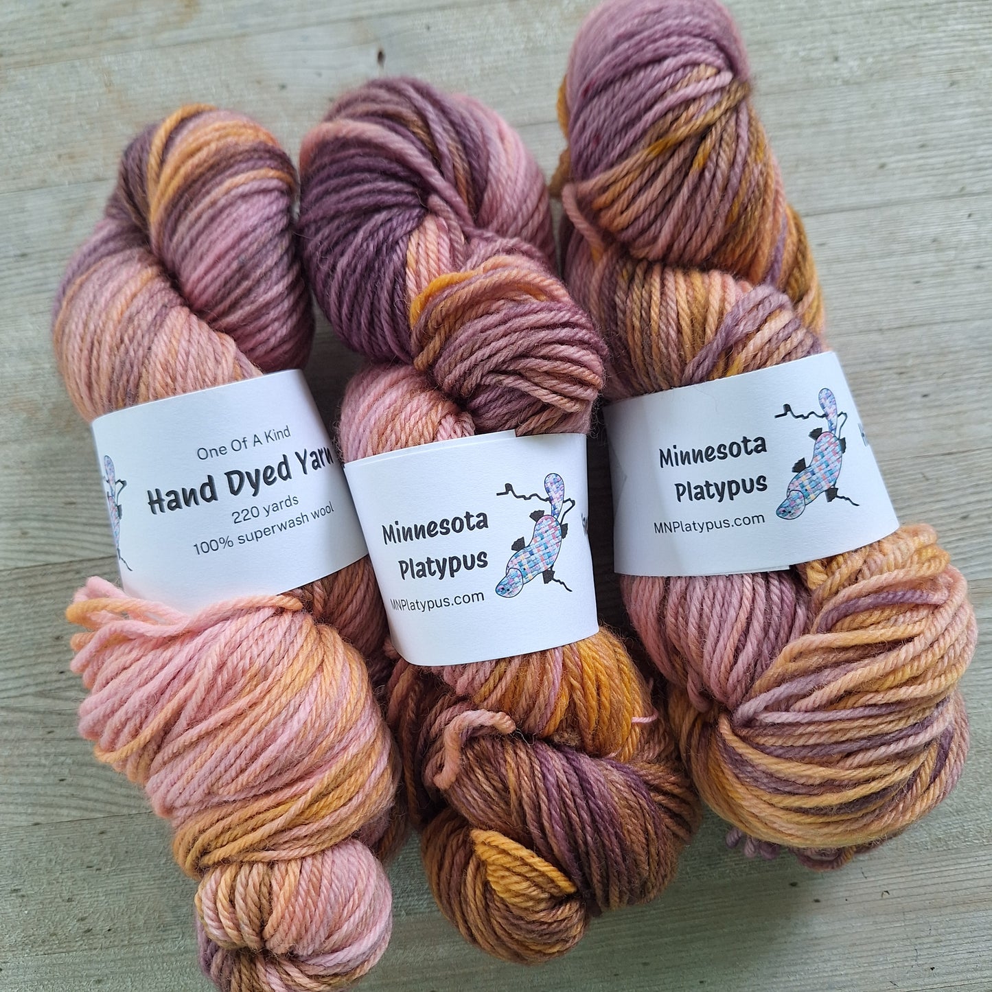 Hand Dyed Single Skeins - Worsted