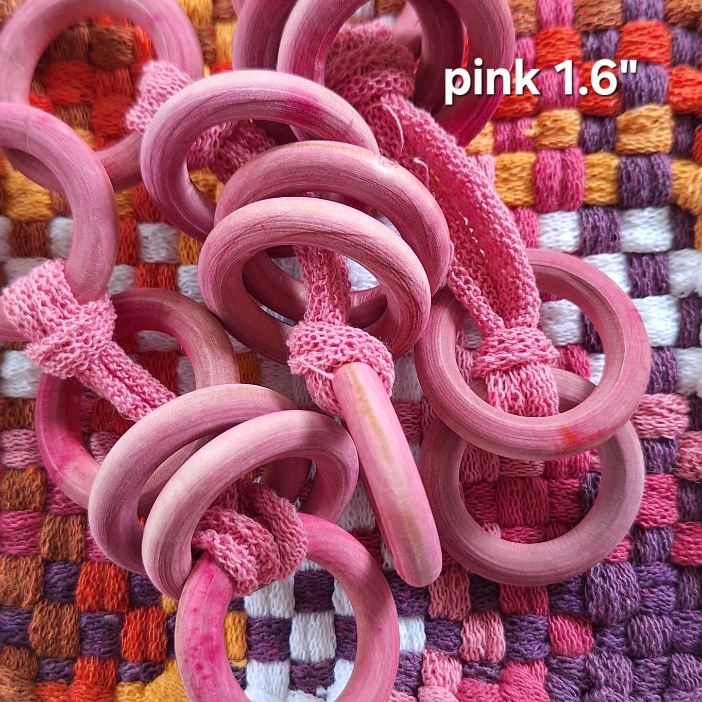 Hand Dyed Potholder Rings