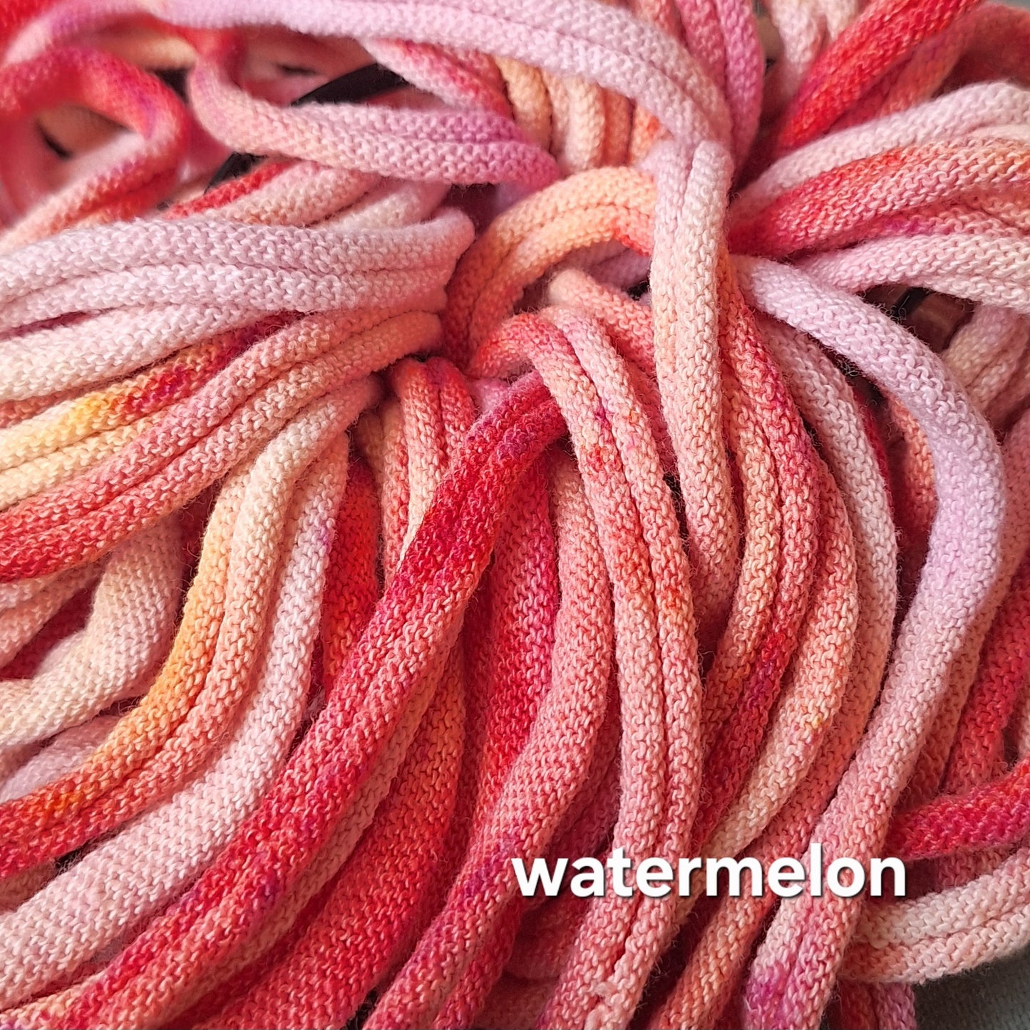 Variegated Hand Dyed Potholder Loops