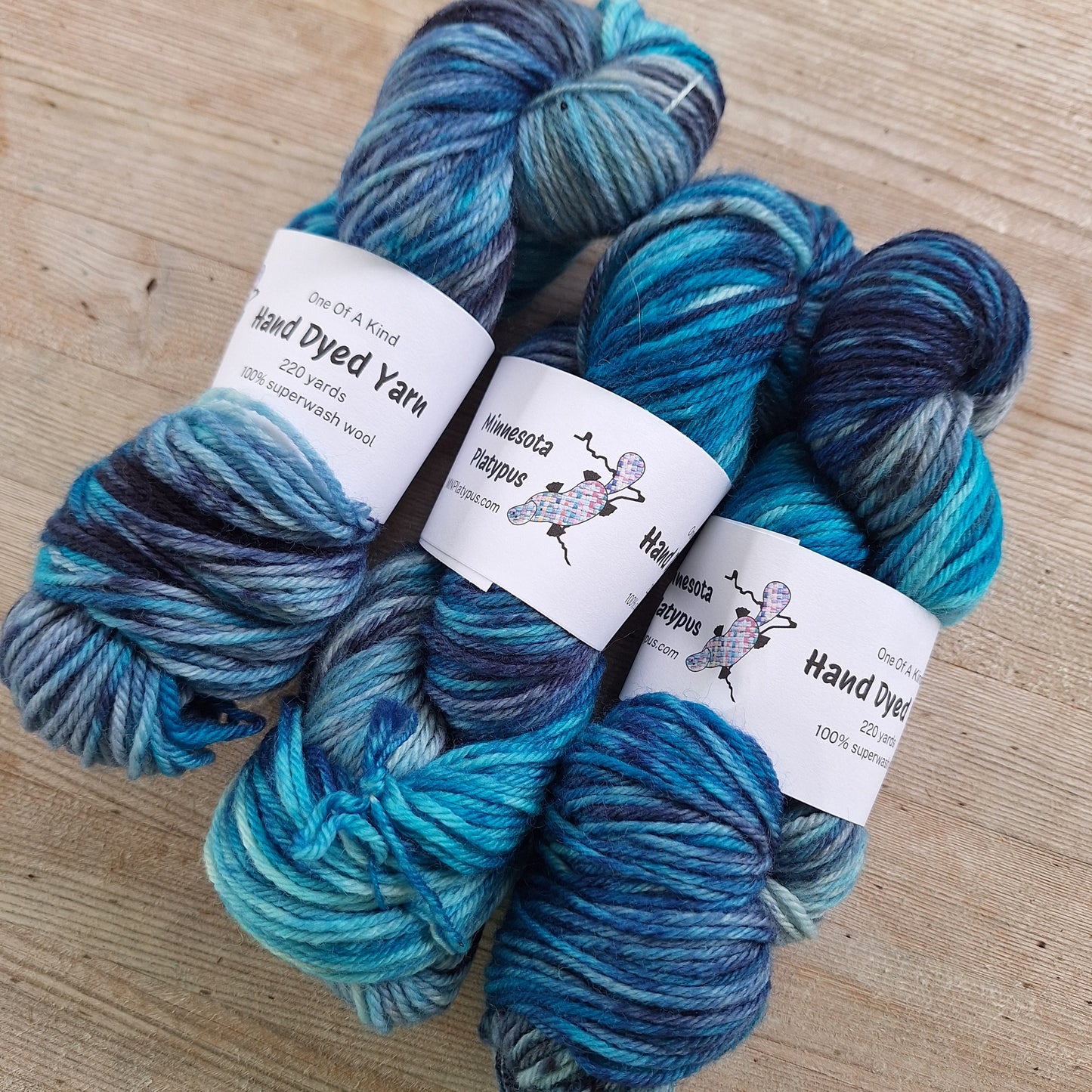 Hand Dyed Single Skeins - Worsted