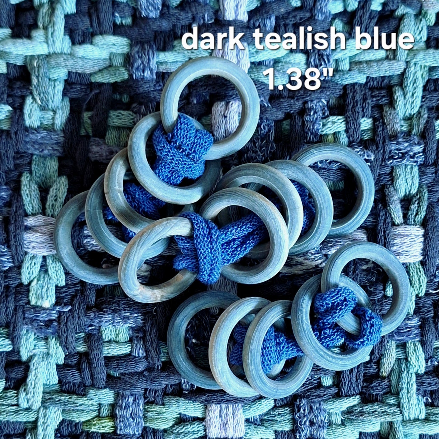 Hand Dyed Potholder Rings