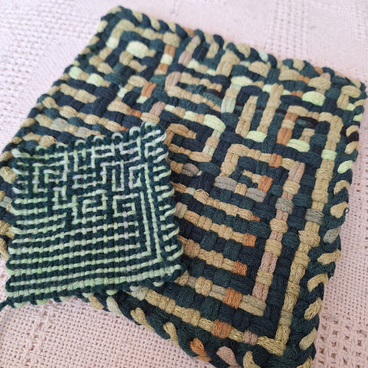 Shade pattern for potholder and zoom loom