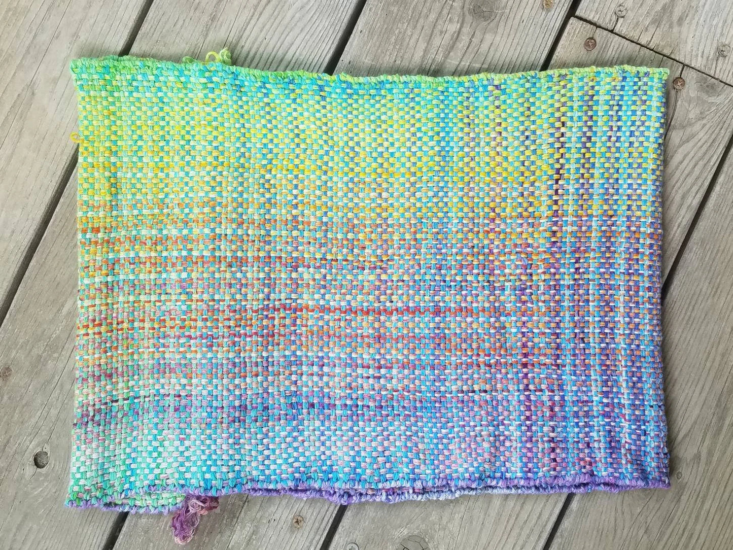 Spring Garden Handwoven Art Cowl by MNPlatypus