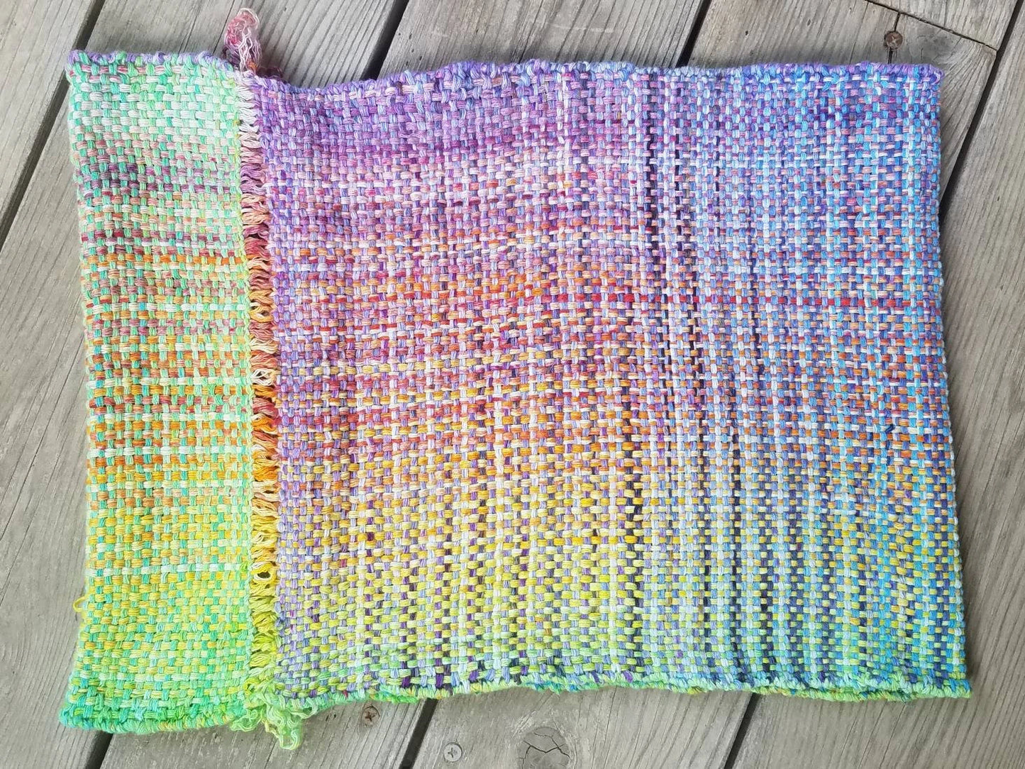 Spring Garden Handwoven Art Cowl by MNPlatypus