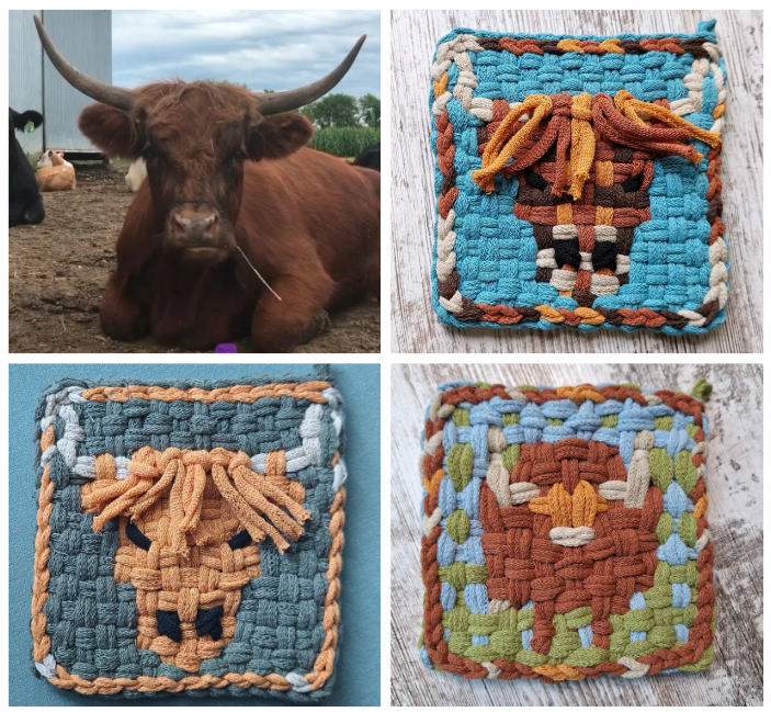 Free Patterns for Potholder Looms - Double Weave