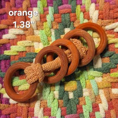 Hand Dyed Potholder Rings