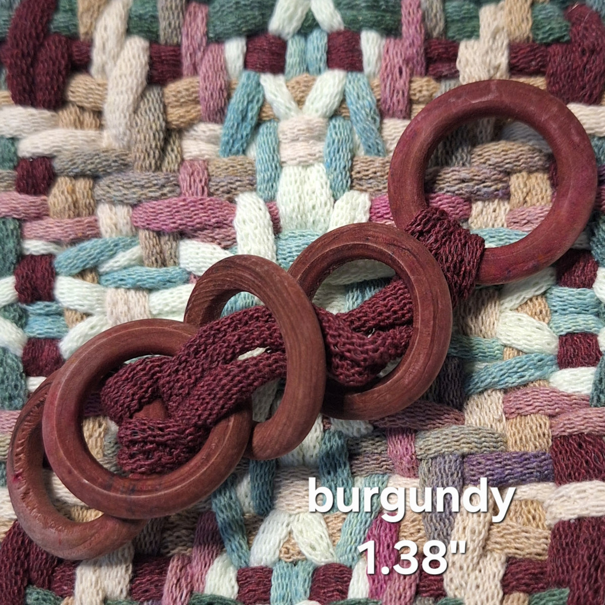 Hand Dyed Potholder Rings