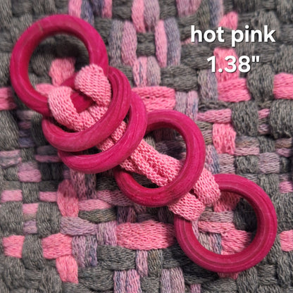 Hand Dyed Potholder Rings