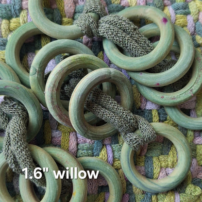 Hand Dyed Potholder Rings