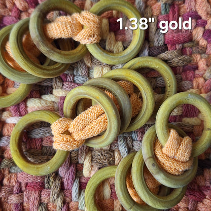 Hand Dyed Potholder Rings