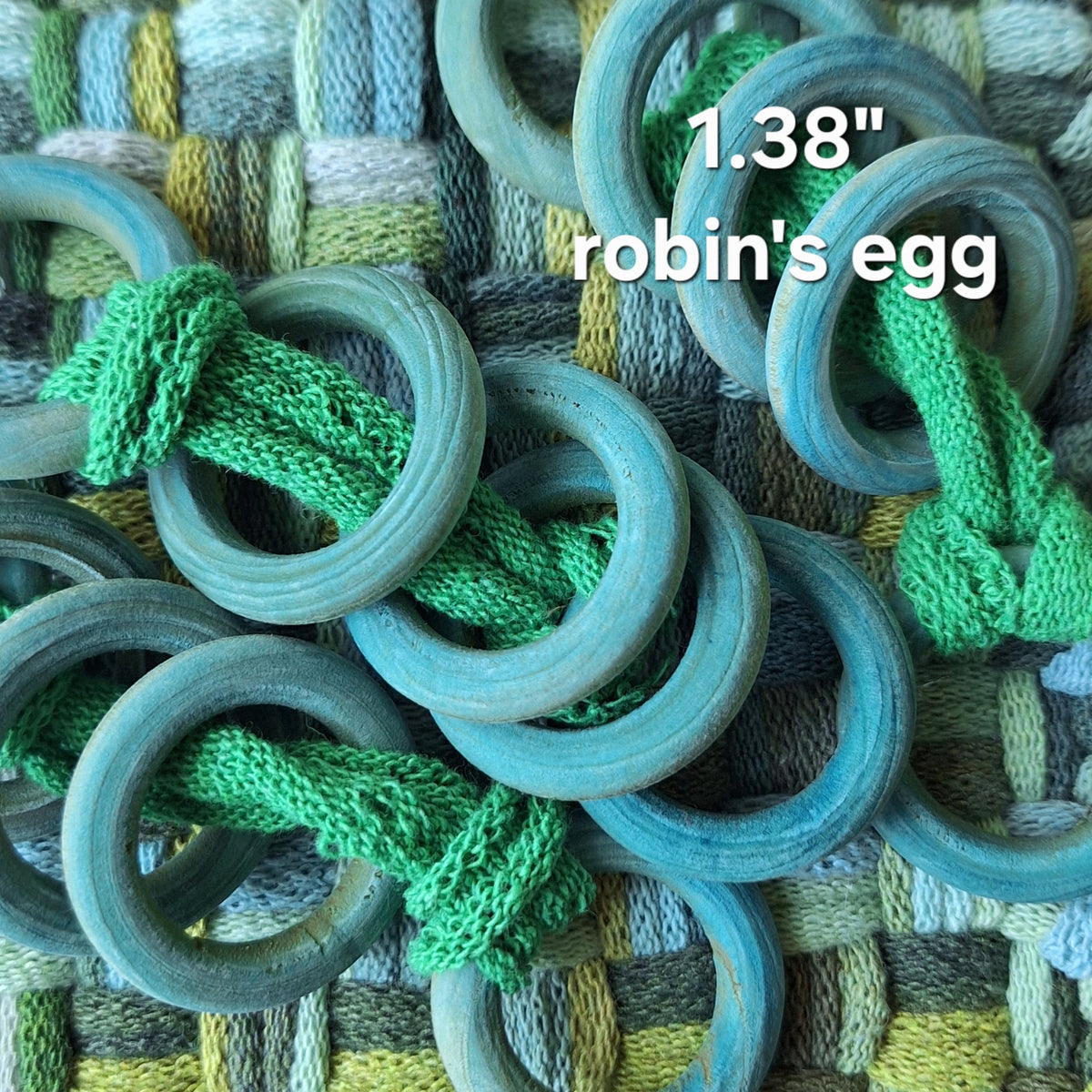 Hand Dyed Potholder Rings