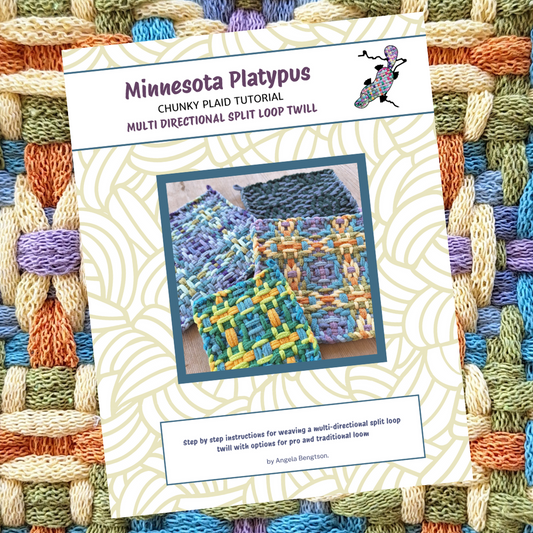 Chunky Plaid Potholder Tutorial