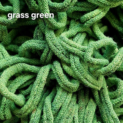 grass green hand dyed potholder loops