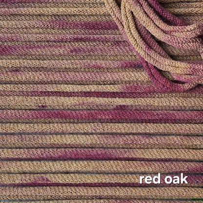 Red Oak hand dyed potholder loops by MNPlatypus
