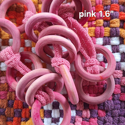 Hand Dyed Potholder Rings