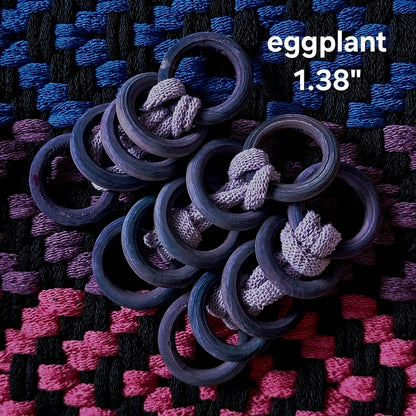 Hand Dyed Potholder Rings