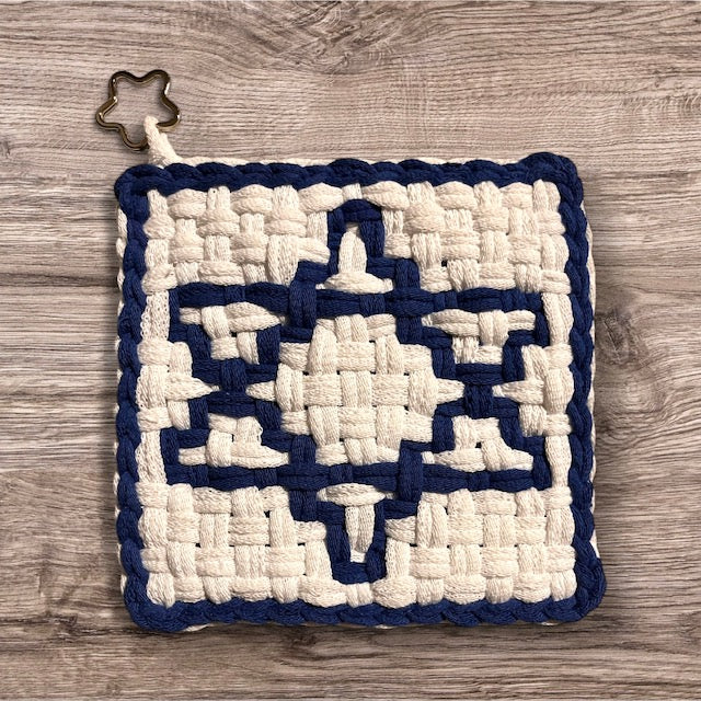 Star for Golda potholder pattern by MNPlatypus
