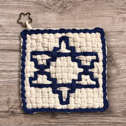 Star for Golda potholder pattern by MNPlatypus